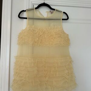 Sheer Pale Yellow Set